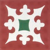 BALDOSA MOSAICO HIDRAULICO 20X20 MODELO 1C (COLORES 101, 301, 401) - CDL